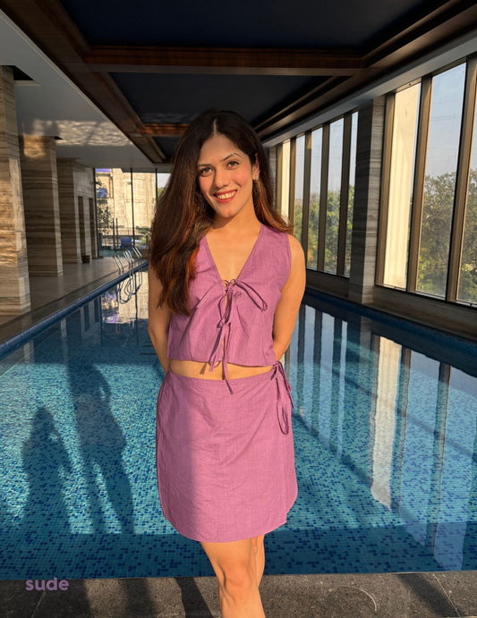 Lavender Love Set - Skirt + Top