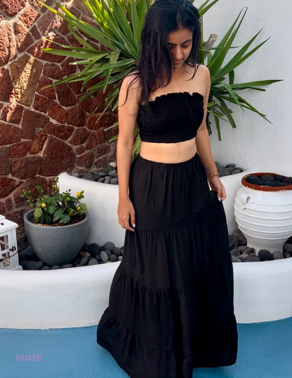 Midnight Set - Skirt + Top