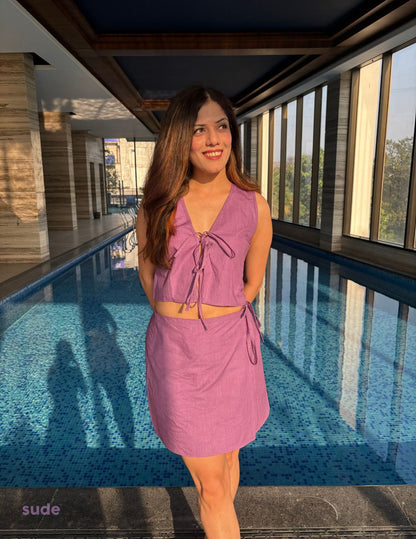 Lavender Love Set - Skirt + Top