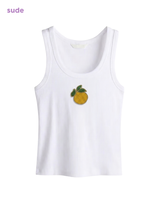 Yellow Lemon Tank Top
